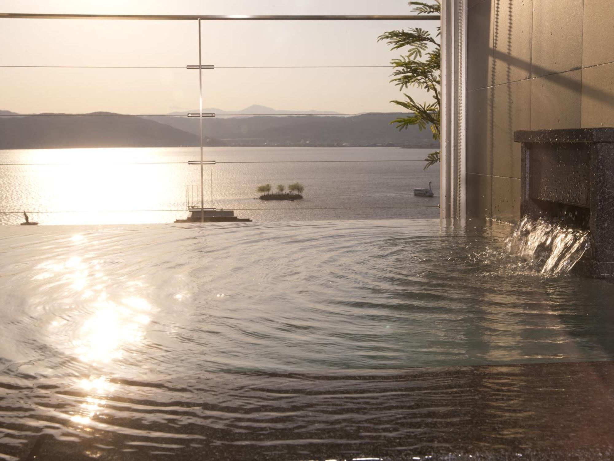 Hamanoyu Hotell Suwa  Eksteriør bilde