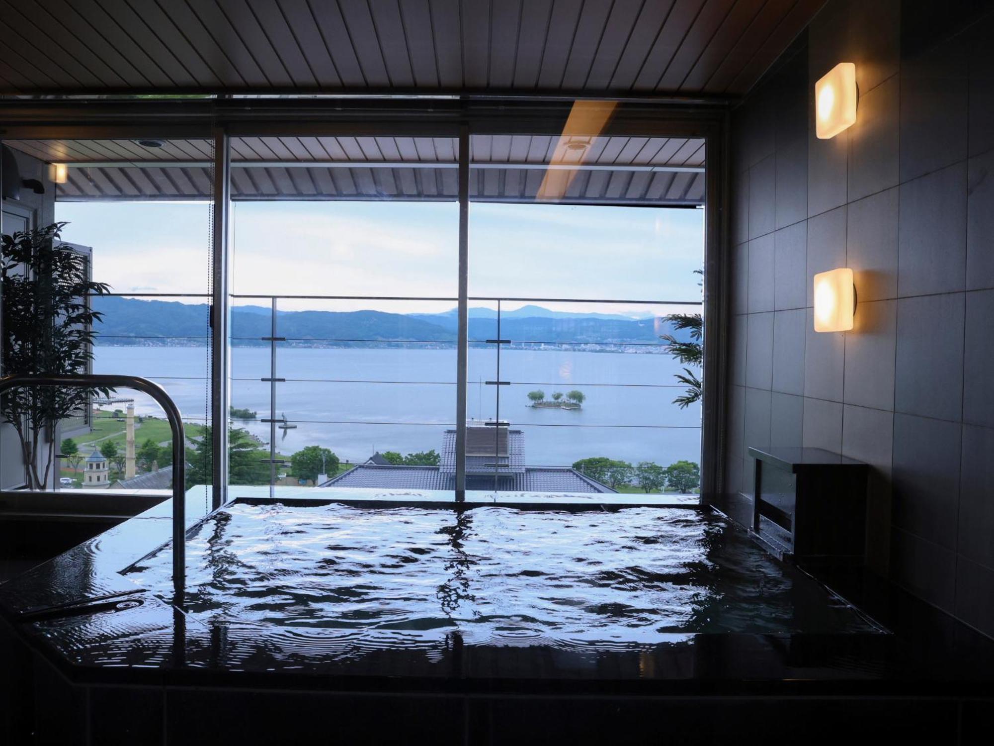 Hamanoyu Hotell Suwa  Eksteriør bilde